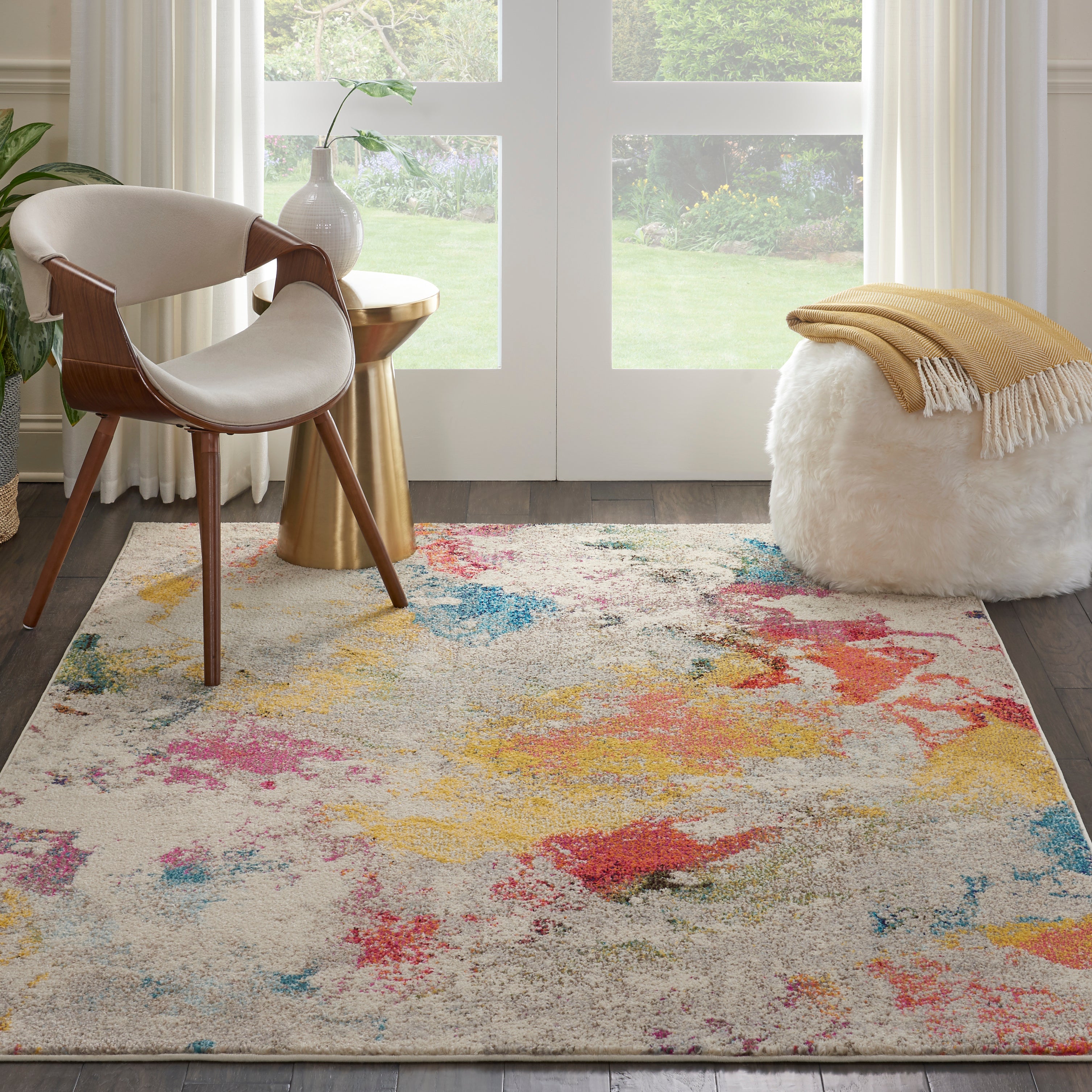 Nourison Celestial CES12 Ivory Multicolour Rug